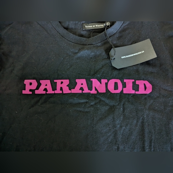 Raised by Wolves x Black Sabbath double sided graphic tee mens size Medium NWT - Picture 5 of 8